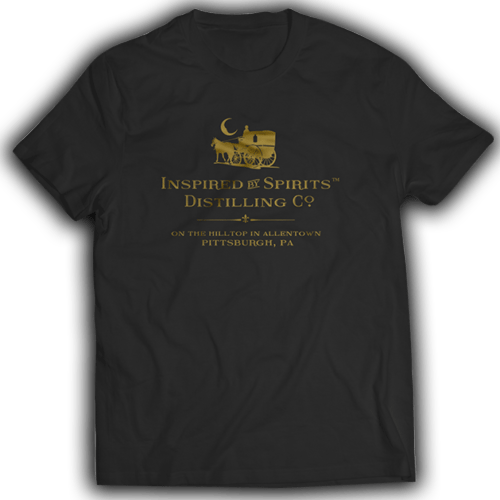 Inspired-By-Spirits-Storyville-Lounge-Distillery-Storyville-Pittsburgh-Conjure-Bar-and-Stage-Allentown-Map-Vintage-classic-crew-neck-tee-black