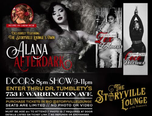 September 26 – STORYVILLE AFTERDARK: Classic Speakeasy Burlesque