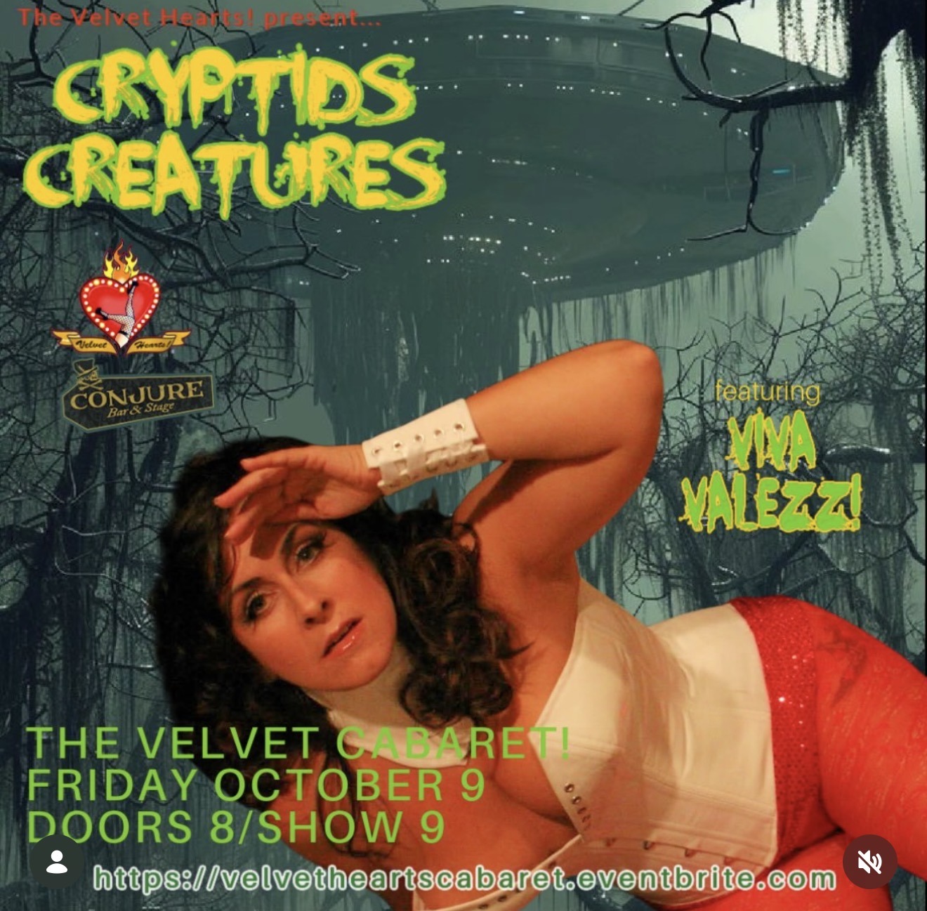 The Velvet Hearts! at the conjure bar & stage